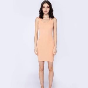 Talentless Modal Tank Dress in Peach NEW